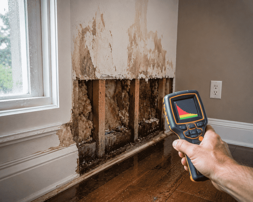 moisture inspection Chardon